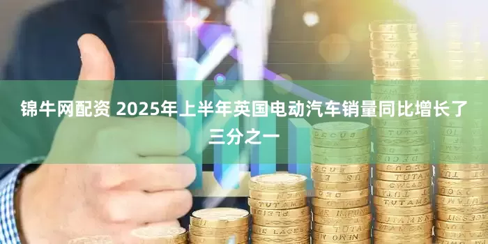 锦牛网配资 2025年上半年英国电动汽车销量同比增长了三分之一