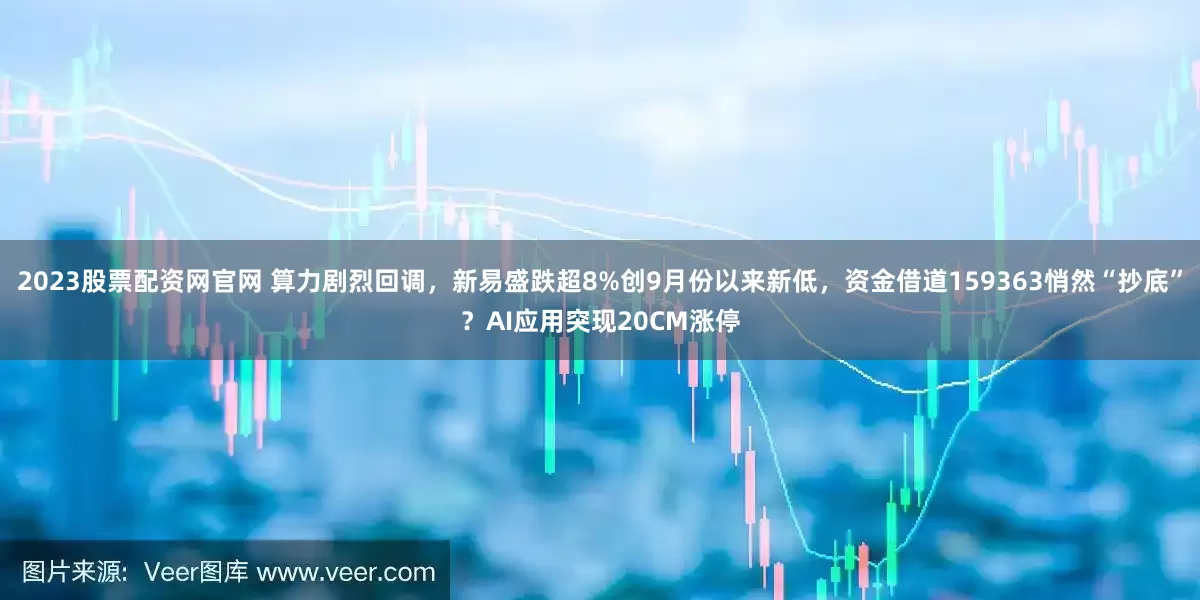 2023股票配资网官网 算力剧烈回调，新易盛跌超8%创9月份以来新低，资金借道159363悄然“抄底”？AI应用突现20CM涨停