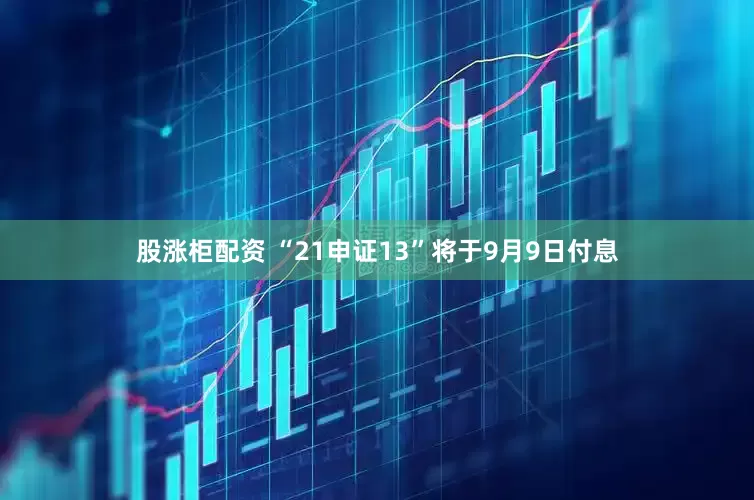 股涨柜配资 “21申证13”将于9月9日付息